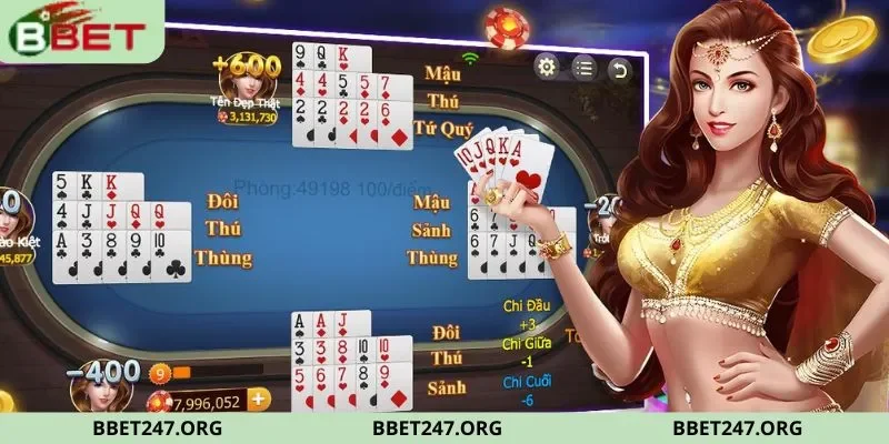 Mậu binh yêu cầu kỹ năng sắp xếp bài hợp lý